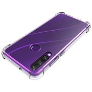Anti Shock Hülle für Huawei Y6p Schutzhülle mit verstärkten Ecken Transparent Case