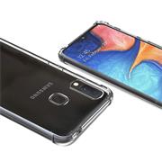 Anti Shock Hülle für Samsung Galaxy A20e Schutzhülle mit verstärkten Ecken Transparent Case