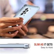 Anti Shock Hülle für Samsung Galaxy A23 5G Schutzhülle mit verstärkten Ecken Transparent Case