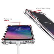 Anti Shock Hülle für Samsung Galaxy A6 Schutzhülle mit verstärkten Ecken Transparent Case