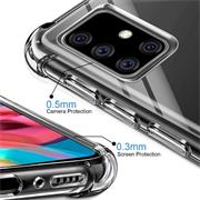 Anti Shock Hülle für Samsung Galaxy A71 Schutzhülle mit verstärkten Ecken Transparent Case