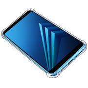 Anti Shock Hülle für Samsung Galaxy A8 Schutzhülle mit verstärkten Ecken Transparent Case