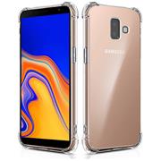 Anti Shock Hülle für Samsung Galaxy J6 Plus Schutzhülle mit verstärkten Ecken Transparent Case