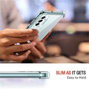 Anti Shock Hülle für Samsung Galaxy M23 5G Schutzhülle mit verstärkten Ecken Transparent Case