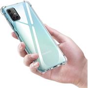 Anti Shock Hülle für Samsung Galaxy M30s Schutzhülle mit verstärkten Ecken Transparent Case