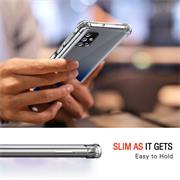 Anti Shock Hülle für Samsung Galaxy M31s Schutzhülle mit verstärkten Ecken Transparent Case