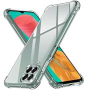 Anti Shock Hülle für Samsung Galaxy M33 5G Schutzhülle mit verstärkten Ecken Transparent Case