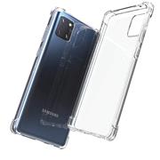 Anti Shock Hülle für Samsung Galaxy Note 10 Lite Schutzhülle mit verstärkten Ecken Transparent Case