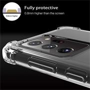 Anti Shock Hülle für Samsung Galaxy Note 20 Ultra Schutzhülle mit verstärkten Ecken Transparent Case
