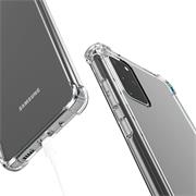 Anti Shock Hülle für Samsung Galaxy S20 Plus Schutzhülle mit verstärkten Ecken Transparent Case