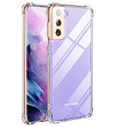 Anti Shock Hülle für Samsung Galaxy S21 Plus Schutzhülle mit verstärkten Ecken Transparent Case
