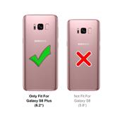 Anti Shock Hülle für Samsung Galaxy S8 Plus Schutzhülle mit verstärkten Ecken Transparent Case