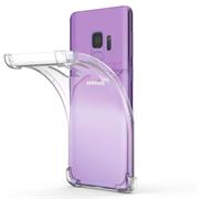 Anti Shock Hülle für Samsung Galaxy S9 Schutzhülle mit verstärkten Ecken Transparent Case