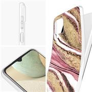 Handy Case für Samsung Galaxy A22 5G Hülle Motiv Marmor Schutzhülle Slim Cover