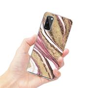 Handy Case für Samsung Galaxy S20 FE Hülle Motiv Marmor Schutzhülle Slim Cover