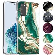 Handy Case für Samsung Galaxy S20 Plus Hülle Motiv Marmor Schutzhülle Slim Cover