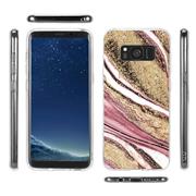 Handy Case für Samsung Galaxy S8 Hülle Motiv Marmor Schutzhülle Slim Cover