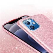 Handy Case für Apple iPhone 12 Mini Hülle Glitzer Cover TPU Schutzhülle