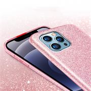 Handy Case für Apple iPhone 12 Pro Max Hülle Glitzer Cover TPU Schutzhülle