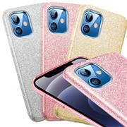 Handy Case für Apple iPhone 12/12 Pro Hülle Glitzer Cover TPU Schutzhülle