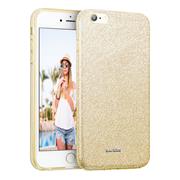 Handy Case für Apple iPhone 6 / 6s Hülle Glitzer Cover TPU Schutzhülle