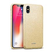 Handy Case für Apple iPhone XS Max Hülle Glitzer Cover TPU Schutzhülle