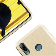 Glitzer Silikon Schutz Hülle für Honor 10 Lite Handy Case