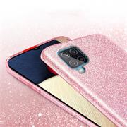 Handy Case für Samsung Galaxy A42 5G Hülle Glitzer Cover TPU Schutzhülle