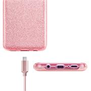 Handy Case für Samsung Galaxy S9 Hülle Glitzer Cover TPU Schutzhülle