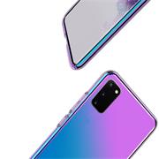 Farbwechsel Hülle für Samsung Galaxy S20 Ultra Schutzhülle Handy Case Slim Cover