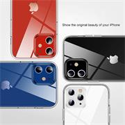 Schutzhülle für Apple iPhone 12 Mini Hülle (5.4 Zoll) Transparent Slim Cover Clear Case