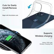 Schutzhülle für Apple iPhone 12 Pro Max Hülle (6.7 Zoll) Transparent Slim Cover Clear Case
