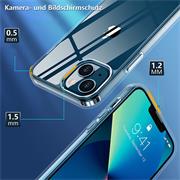 Schutzhülle für Apple iPhone 14 Hülle Transparent Slim Cover Clear Case