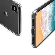 Schutzhülle für Apple iPhone XS Max Hülle Transparent Slim Cover Clear Case