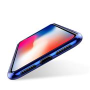 TPU Hülle für Apple iPhone 11 Pro Case Silikon Cover Transparent mit Farbrand Handyhülle