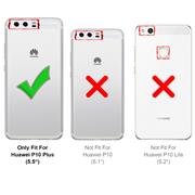 Schutzhülle für Huawei P10 Plus Hülle Transparent Slim Cover Clear Case
