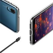 Schutzhülle für Huawei P20 Hülle Transparent Slim Cover Clear Case