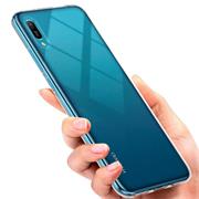 Schutzhülle für Huawei Y6 2019 Hülle Transparent Slim Cover Clear Case
