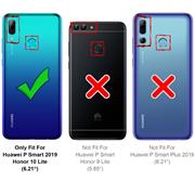 Schutzhülle für Huawei Y7 2019 Hülle Transparent Slim Cover Clear Case