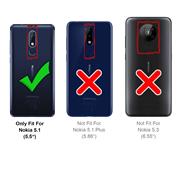 Schutzhülle für Nokia 5.1 Hülle Transparent Slim Cover Clear Case