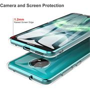 Schutzhülle für Nokia 7.2 / 6.2 Hülle Transparent Slim Cover Clear Case