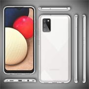 Schutzhülle für Samsung Galaxy A02s Hülle Transparent Slim Cover Clear Case