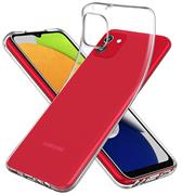 Schutzhülle für Samsung Galaxy A03 Hülle Transparent Slim Cover Clear Case