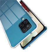 Schutzhülle für Samsung Galaxy A12 / M12 Hülle Transparent Slim Cover Clear Case