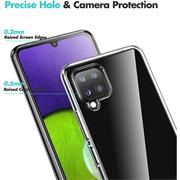 Schutzhülle für Samsung Galaxy A22 4G / M22 / M32 Hülle Transparent Slim Cover Clear Case