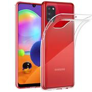 Schutzhülle für Samsung Galaxy A31 Hülle Transparent Slim Cover Clear Case