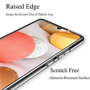 Schutzhülle für Samsung Galaxy A42 5G Hülle Transparent Slim Cover Clear Case