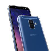 Schutzhülle für Samsung Galaxy A6 Plus Hülle Transparent Slim Cover Clear Case