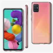 Schutzhülle für Samsung Galaxy A71 Hülle Transparent Slim Cover Clear Case