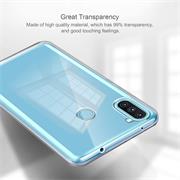 Schutzhülle für Samsung Galaxy M11 Hülle Transparent Slim Cover Clear Case